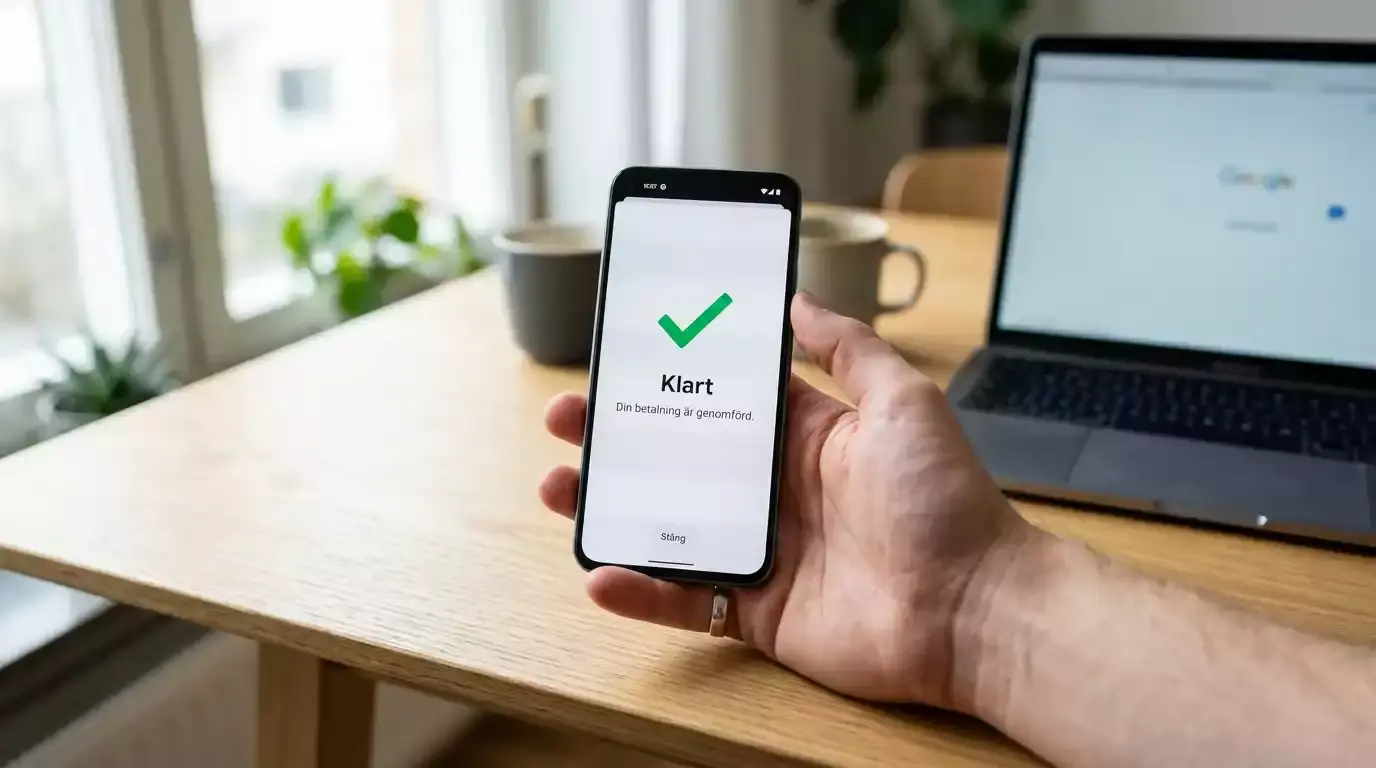 Zimpler betalflöde på svenska bettingsidor