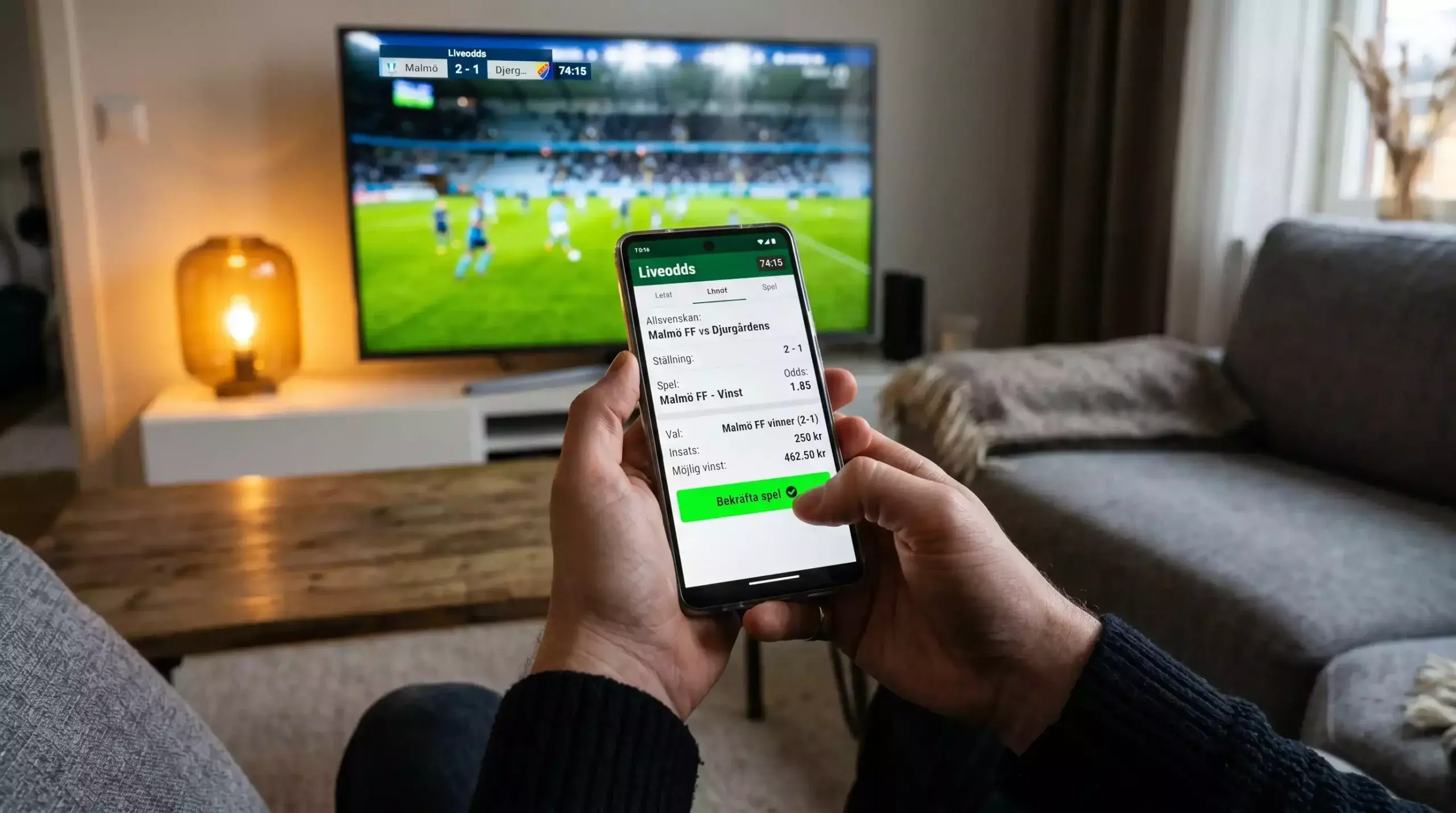 Zimpler livebetting med snabba insättningar under pågående matcher